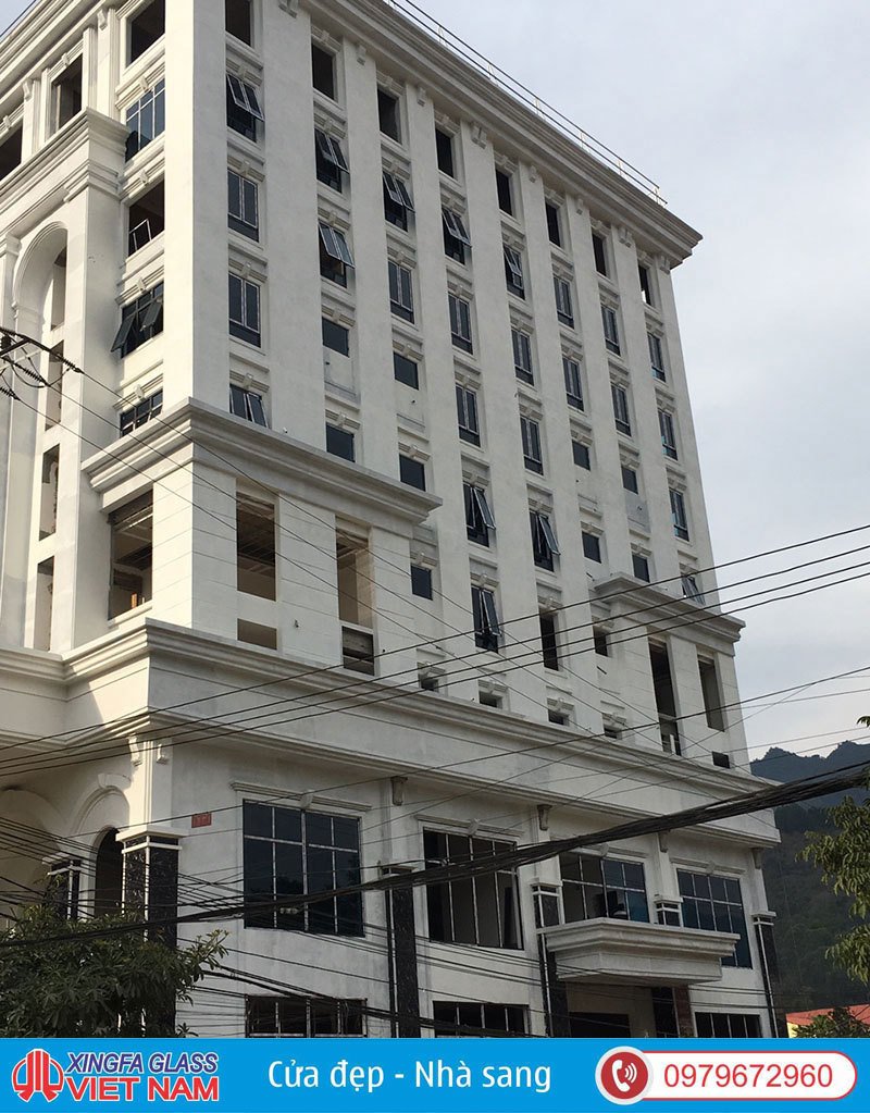 Khách Sạn Tại Yên Minh Hà Giang Sử Dụng Cửa Nhôm Xingfa Nhập Khẩu