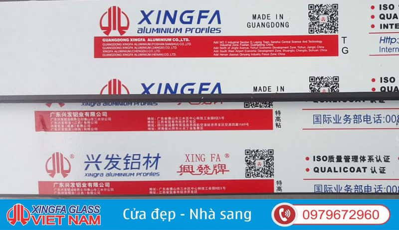 Nhôm Xingfa Nhập Khẩu 100% Chính Hãng Từ Quảng Đông