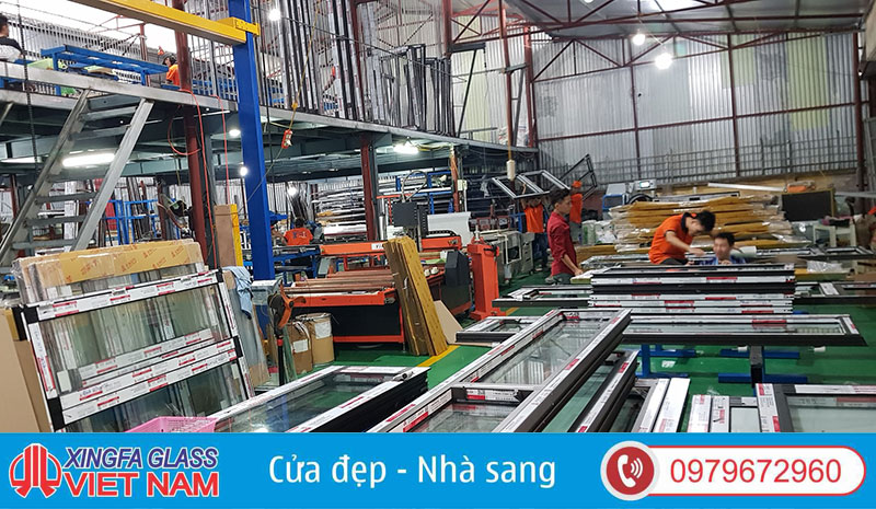 Hình Ảnh Sản Xuất Cửa Nhôm Xingfa Tại Nhà Máy